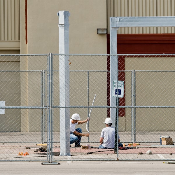 how much time can i rent the temporary fence for my construction site or event in Piqua Ohio